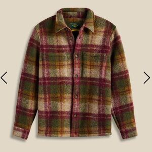 NWT Portuguese Flannel Parker Overshirt